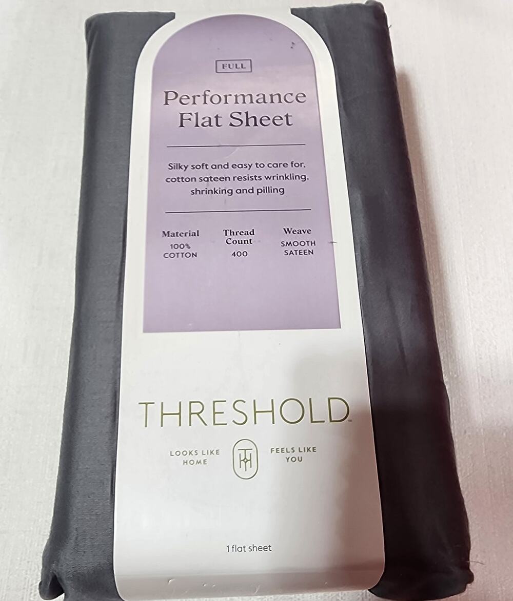 Threshold W85'' x L96'' performance flat sheets